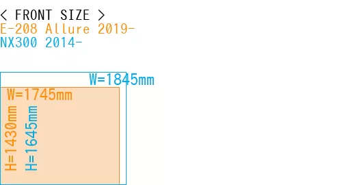 #E-208 Allure 2019- + NX300 2014-